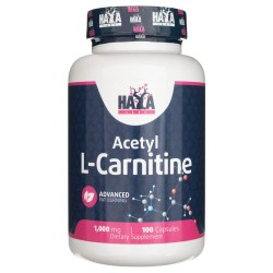 Haya Labs Acetyl L-Karnityny 1000 mg - 100 kapsułek