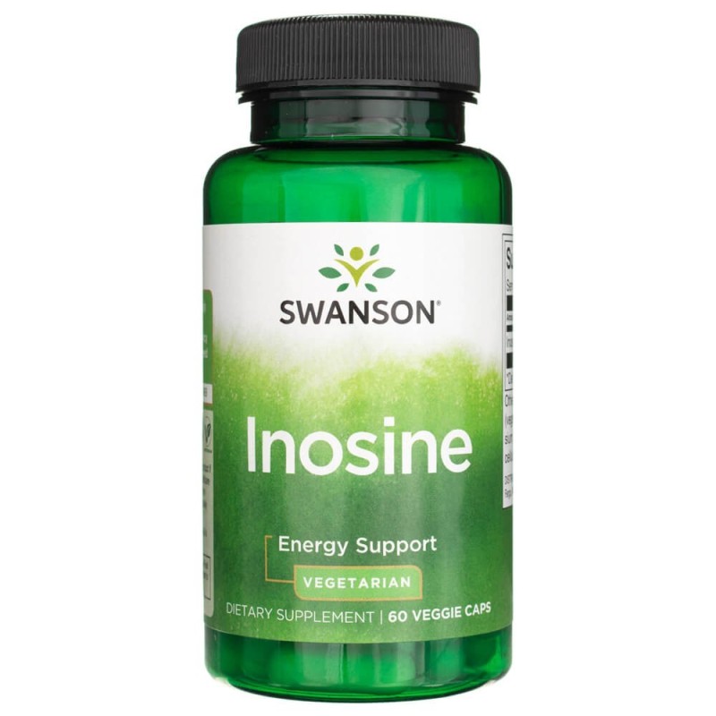 Swanson Inosine (inozyna) 500 mg - 60 kapsułek