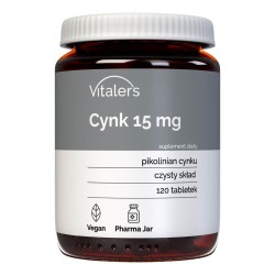Vitaler's Pikolinian Cynku 15 mg - 120 tabletek