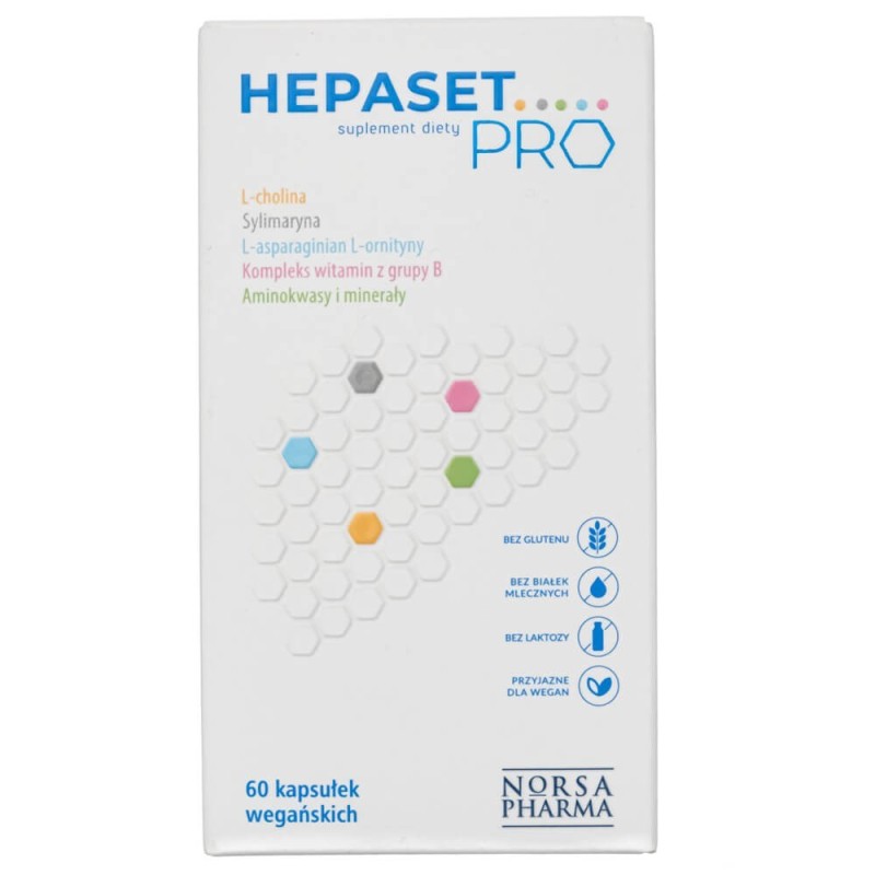 Norsa Pharma Hepaset PRO - 60 kapsułek