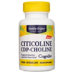 Healthy Origins Cytykolina CDP-Cholina 250 mg - 60 kapsułek