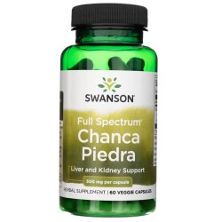 Swanson Full Spectrum Chanca Piedra 500 mg - 60 kapsułek
