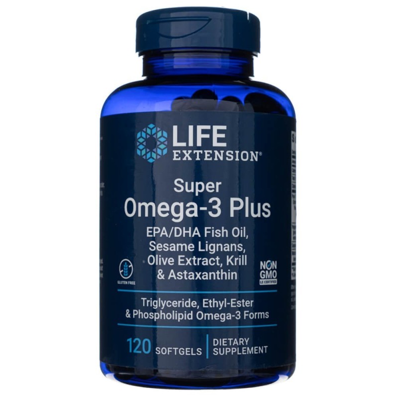 Life Extension Super Omega-3 Plus EPA/DHA  - 120 kapsułek