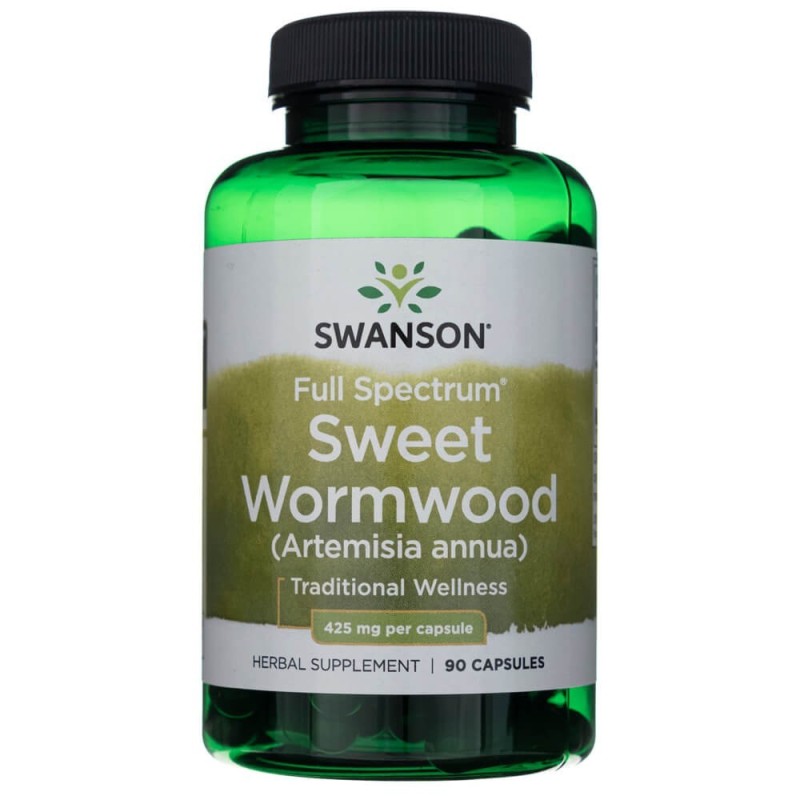 Swanson Full Spectrum Wormwood (Artemisia annua) 425 mg - 90 kapsułek