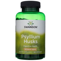 Swanson Psyllium Husks 610 mg - 100 kapsułek