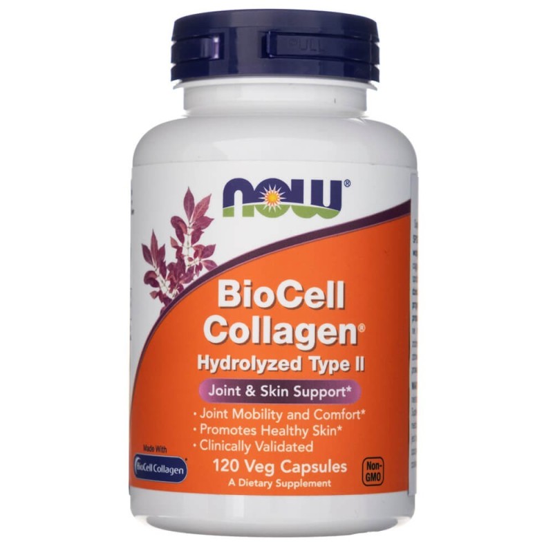 Now Foods BioCell Kolagen typu II 1000 mg - 120 kapsułek