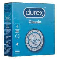 Durex prezerwatywy Classic - 3 sztuki