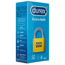 Durex prezerwatywy Extra Safe - 12 sztuk