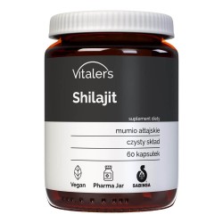 Vitaler's Shilajit (Mumio ałtajskie) 400 mg - 60 kapsułek