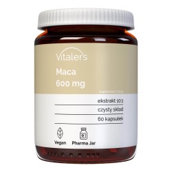 Vitaler's Maca (Żeń-szeń peruwiański) 600 mg - 60 kapsułek