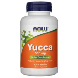 Now Foods Yucca (Juka) 500 mg - 100 kapsułek