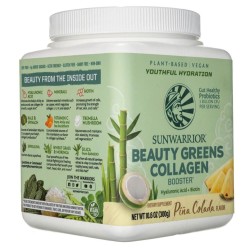 Sunwarrior Beauty Greens Collagen Booster Pina Colada - 300 g