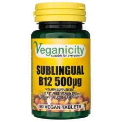 Veganicity Witamina B12 500 mcg - 90 tabletek