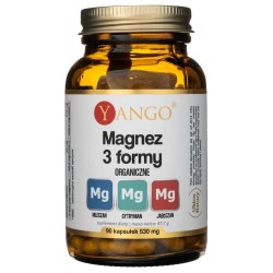 Yango Magnez 3 Formy 530 mg - 90 kapsułek