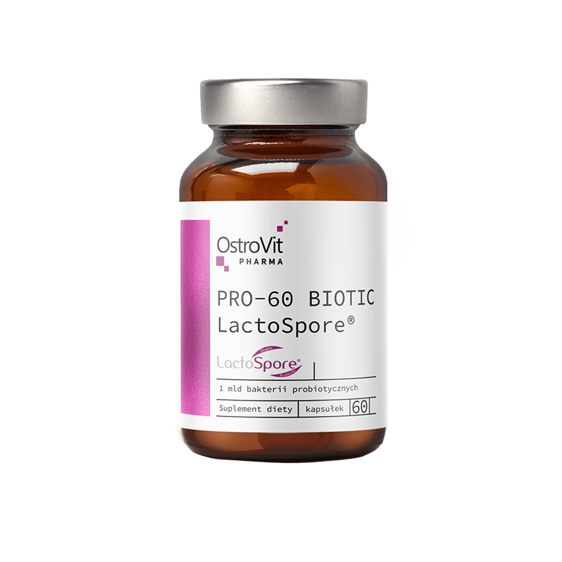 Ostrovit Pharma PRO-60 BIOTIC LactoSpore - 60 kapsułek