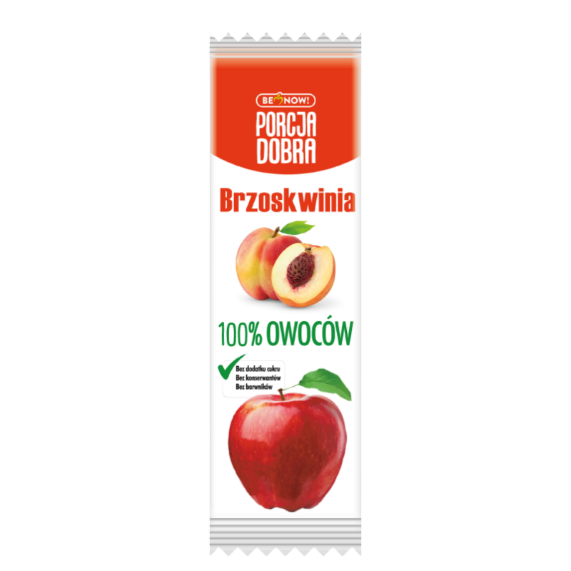Porcja Dobra Przekąska jabłkowo-brzoskwiniowa 16 g
