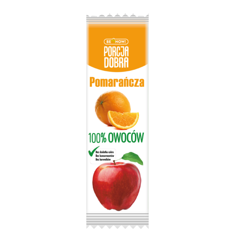 Porcja Dobra Przekąska jabłkowo-pomarańczowa 16 g