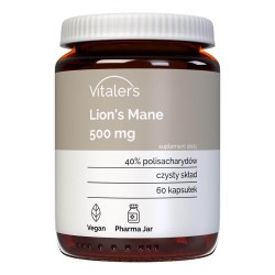 Vitaler's Lion's Mane (Soplówka jeżowata) 500 mg - 60 kapsułek