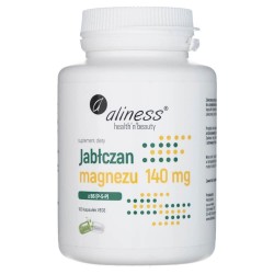 Aliness Jabłczan magnezu 140 mg z B6 (P-5-P) - 100 kapsułek