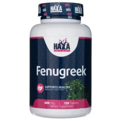 Haya Labs Fenugreek (Kozieradka) 600 mg - 120 tabletek
