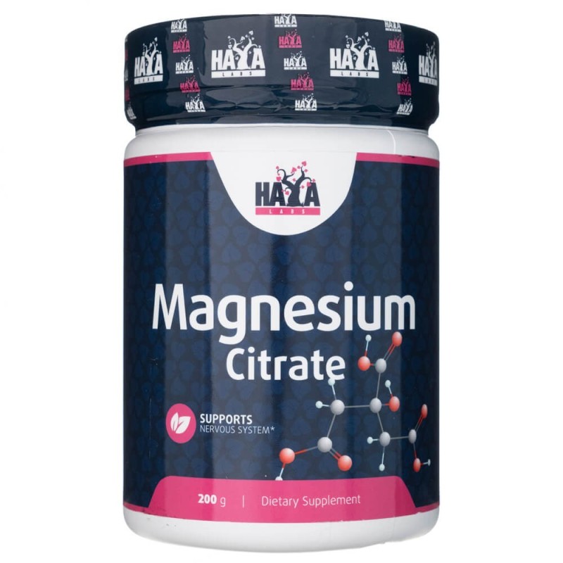Haya Labs Cytrynian Magnezu 400 mg