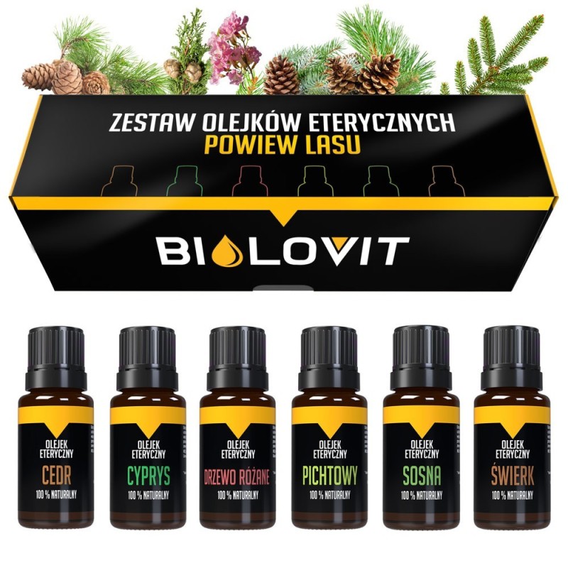 Bilavit Zestaw olejków eterycznych - Powiew Lasu