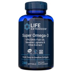 Life Extension Super Omega-3 EPA / DHA - 240 kapsułek
