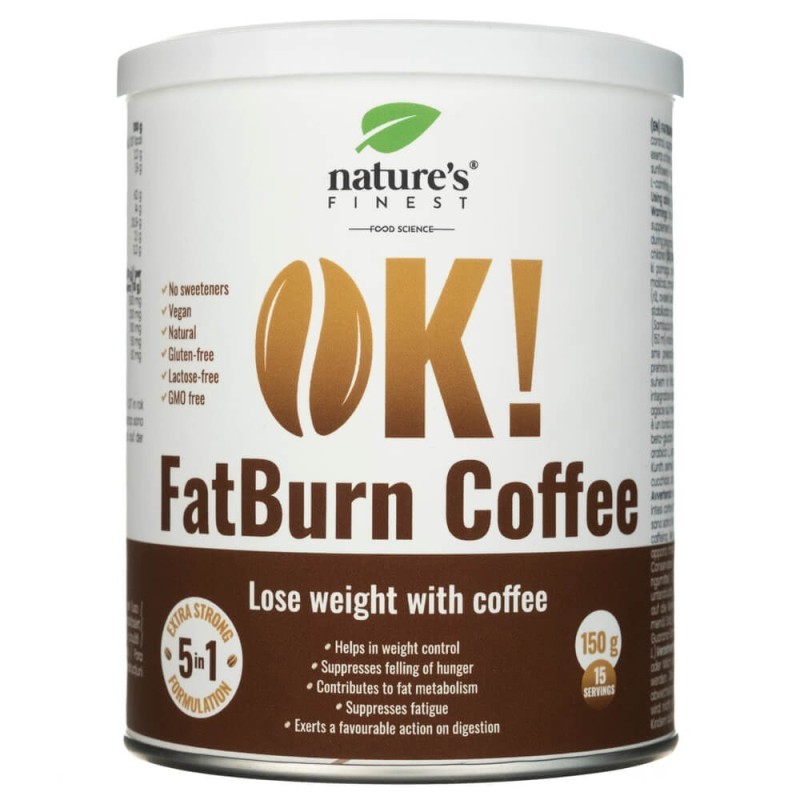 Nature's Finest OK! FatBurn Coffe - 150 g