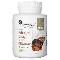 Aliness Siberian Chaga (ekstrakt z Changi Syberyjskiej) 400 mg - 90 kapsułek