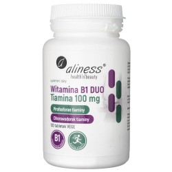 Aliness Witamina B1 (Tiamina) DUO 100 mg - 100 tabletek