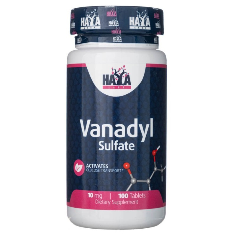 Haya Labs Siarczan wanadylu 10 mg - 100 tabletek
