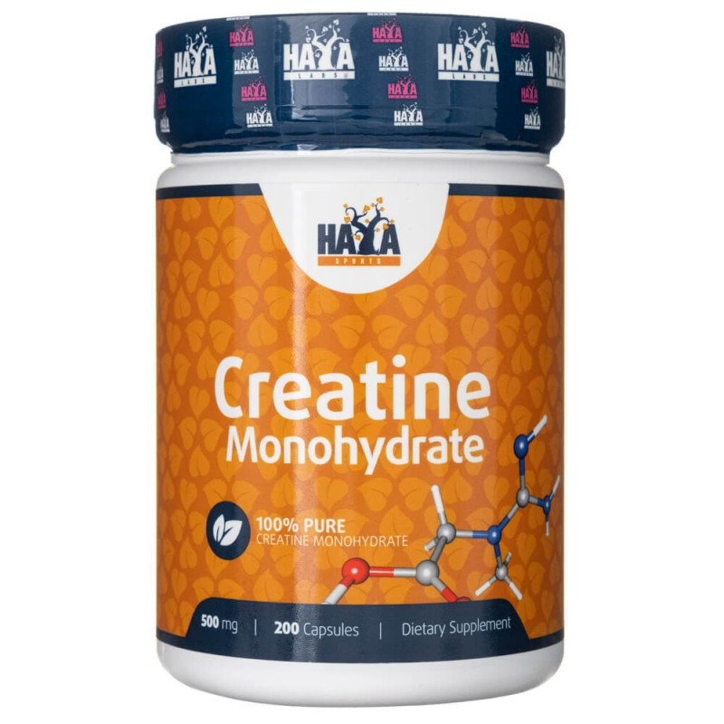 Haya Labs Monohydrat Kreatyny 500 mg - 200 kapsułek