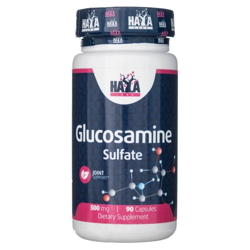 Haya Labs Glukozamina siarczan 500 mg - 90 kapsułek