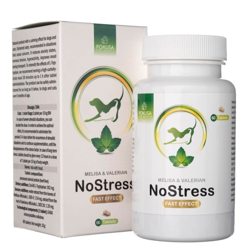 Pokusa GreenLine NoStress tabletki uspokajające - 60 tabletek