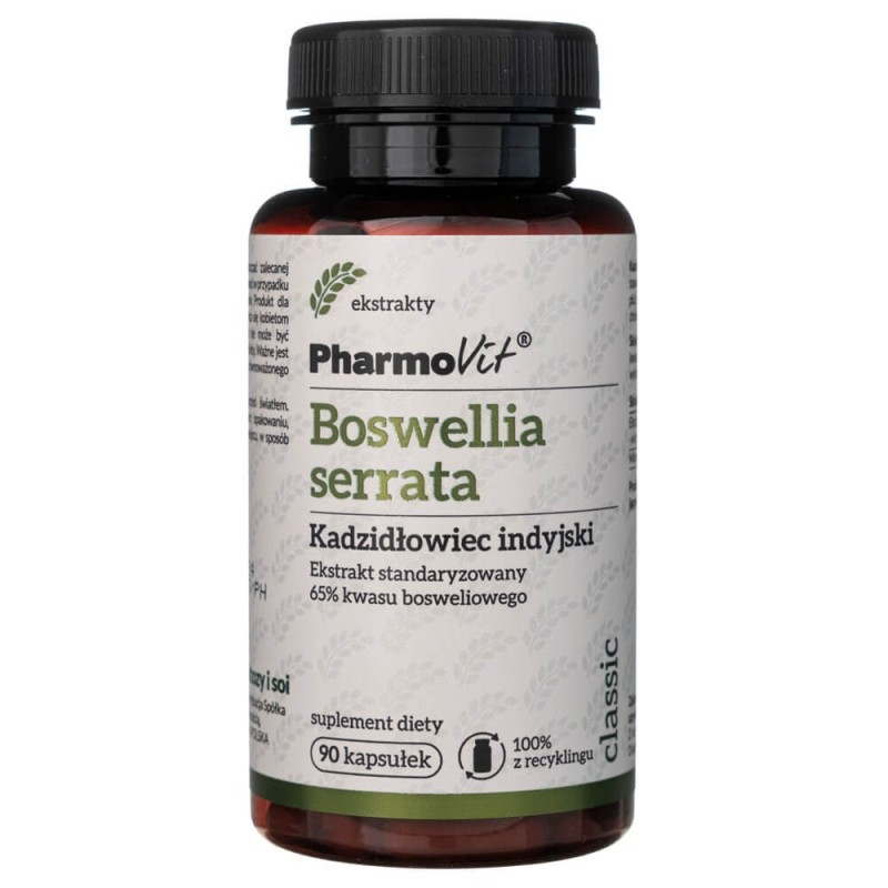 Pharmovit Boswellia Serrata 65% kwasu bosweliowego - 90 kapsułek