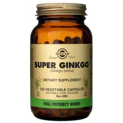 Solgar Super Ginkgo (Miłorząb Japoński) - 120 kapsułek