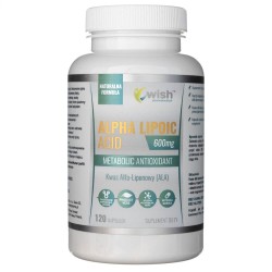 Wish Kwas Alfa Liponowy (ALA) 600 mg - 120 kapsułek