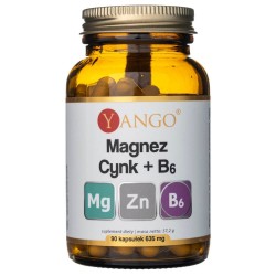 Yango Magnez + Cynk + B6 - 90 kapsułek