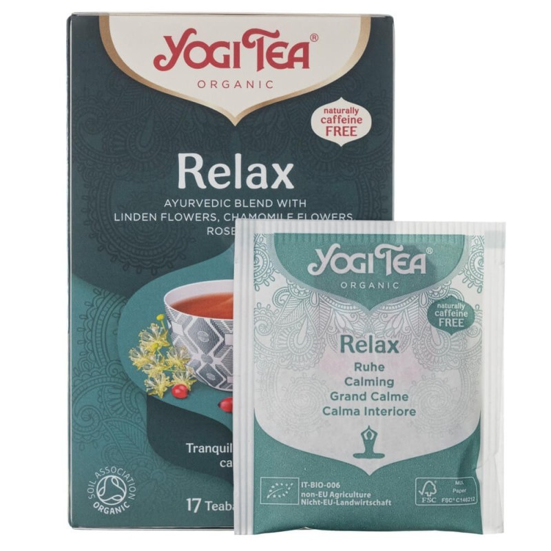 Yogi Tea Relax Herbata relaksująca - 17 saszetek