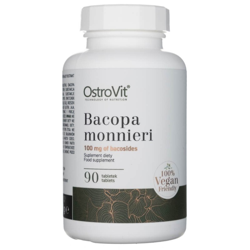 OstroVit Bacopa Monnieri - 90 tabletek