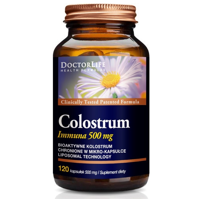 Doctor Life Colostrum Imunna 500 mg - 120 kapsułek