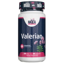 Haya Labs Waleriana (Kozłek lekarski) 250 mg - 60 kapsułek