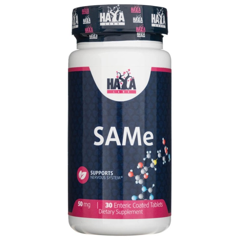 Haya Labs SAMe 50 mg - 30 tabletek
