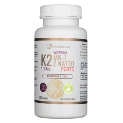Progress Labs Witamina K2 MK-7 z Natto 100 mcg - 120 tabletek