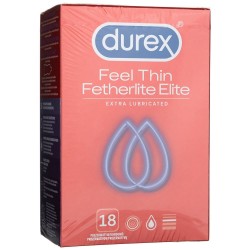 Durex prezerwatywy Fetherlite Elite - 18 sztuk