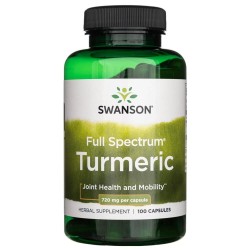 Swanson Kurkuma (Turmeric) 720 mg - 100 kapsułek