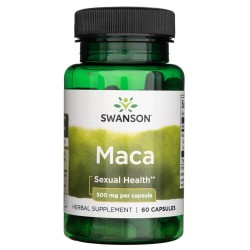 Swanson Maca Ekstrakt 500 mg - 60 kapsułek