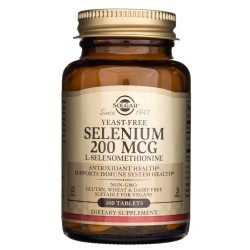 Solgar Selen 200 µg (L-selenometionina) - 100 tabletek