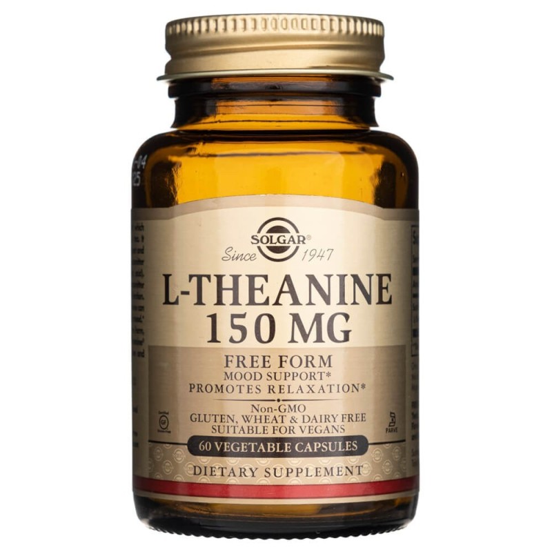 Solgar L-Teanina 150 mg - 60 kapsułek