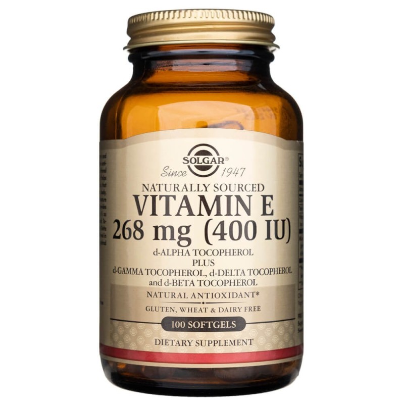 Solgar Witamina E 268 mg (400 IU) - 100 kapsułek